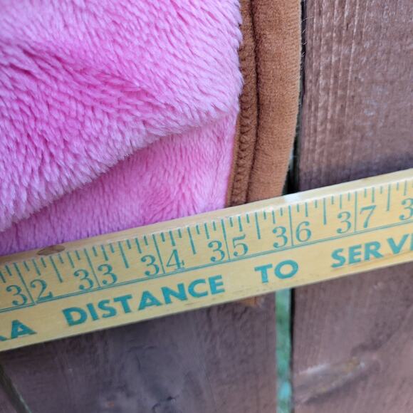 CoCaLo Baby Blanket 36x40 Pink Zoo Animals Elephant Zebra Hippo Koala Soft Plush - Picture 4 of 11